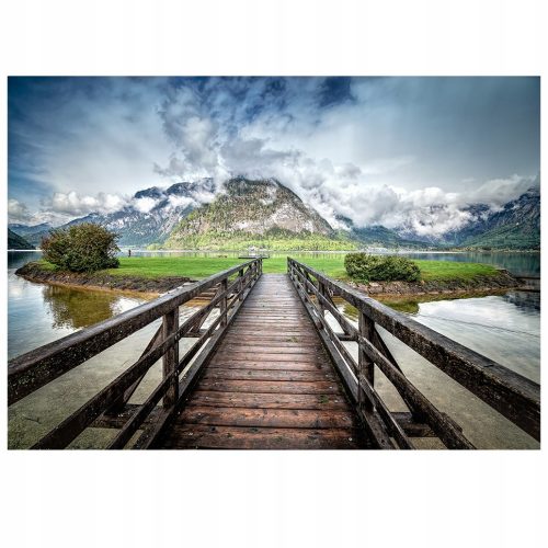  Vrhunska drvena slagalica za odrasle Bridge A3 Landscape Large Geometric