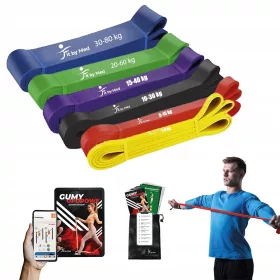    SET OD 6 POWERBAND TRAKA ZA OTPOR VJEŽBANJA fitness trake VISOKE KVALITETE
