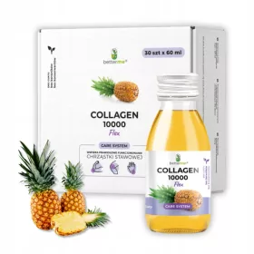   Kolagen Rybi Flex Shot 10000 mg za Zdravlje Kože i Zglobova - 30-dnevna terapija