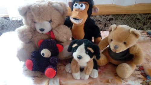 Plišani set od 6 raznovrsnih igračaka za djecu