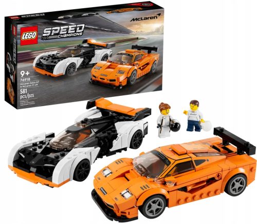 LEGO 76918 Speed Champions McLaren Solus GT i McLaren F1 LM Set