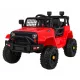  Jeep Dark Night auto na akumulator za djecu, Crveni + Free Start + EVA
