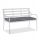  Relaxdays jastuk 50 x 118 x 7 sivi