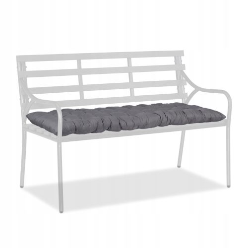  Relaxdays jastuk 50 x 118 x 7 sivi