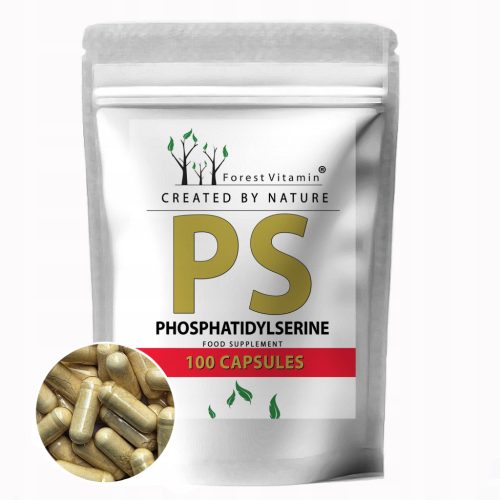 Fosfatidilserin 100 mg - 100 kapsula za potporu funkcije mozga i smanjenje stresa