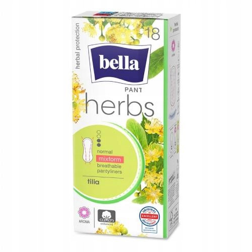Bella Herbs Panty Tilia Normal Mixform Ulošci za gaćice 18 komada