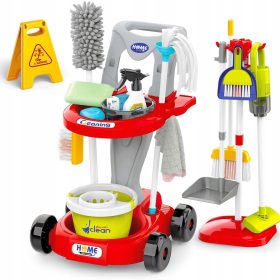   SET ZA ČIŠĆENJE NA KOTAČIĆIMA 3u1 XXL KARTUŠA 26 komada CRVENI WOOPIE