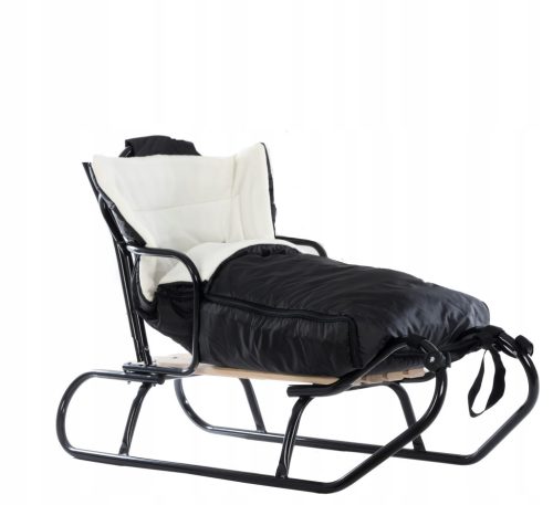 Metalne saonice Colorline do 130 kg + vreća za spavanje