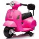 Električni skuter Vespa za djecu s eko kožnim sjedalom i šavovima
