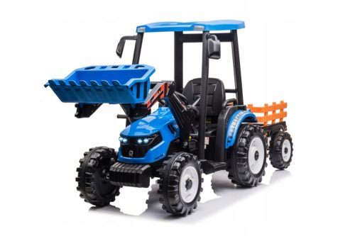  MEGA Akumulatorski traktor za djecu sa prikolicom D68 Blue 24V