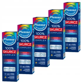   Plusssz 100% Skurcz Complex - Paket od 5 Kutija s Vitaminima B, Magnezijem i Kalijem