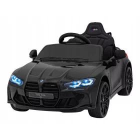    Auto na baterije BMW M4 2X45 WATT baterija 12V 14Ah kožni daljinski upravljač crni