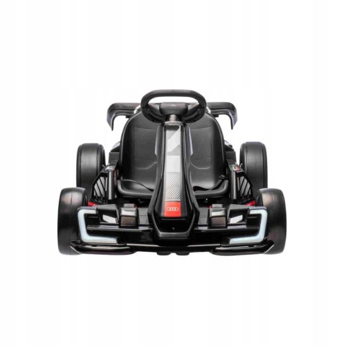 Vozilo Audi Go Kart na baterije s funkcijom drifta Crni MP3 LED EVA