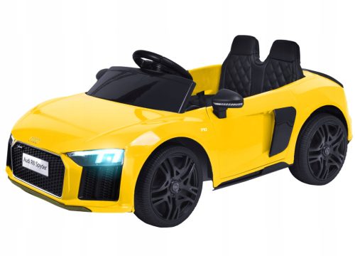  Automobil na baterije Audi R8 Spyder žuti električni automobil za djecu