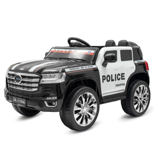  BABY MIX POLICIJA POLICIJSKO 4X4 AKUMULATORSKO TERENSKO POLICIJSKO AUTO CRNI