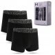 MUŠKE BOKSERICE UNDER ARMOUR SPORTSKE GAĆICE COTTON COMFORT 3" 1383891-001