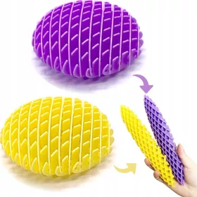   Fidget Worm Antistresna igračka Morfotički crv Močvarna igračka Ljubičast
