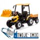  MEGA TRAKTOR D68 VOZILO SA PRIKOLICOM 2X200W BLUETOOTH EKO KOŽA