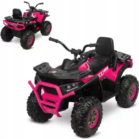    TERRA AKUMULATORSKO VOZILO QUAD POWERFUL 4X4 DRIVE ROZA DALJINSKI