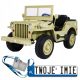  RETRO SNAŽNI VOJNI AUTOMOBIL ZA DJECU 4X4 EVA SKLADIŠTENJE SPORI START MP3 LED