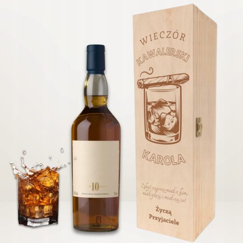  WHISKEY ALCOHOL BOX POKLON ZA MOMAČKU VEČER sa GRAVUROM