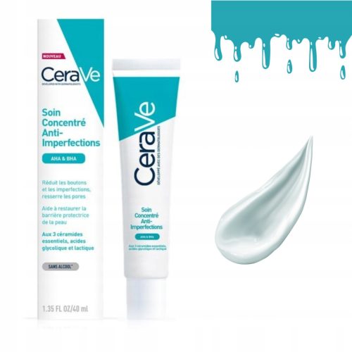 CeraVe Gel za problematičnu kožu s AHA i BHA kiselinama, 40ml