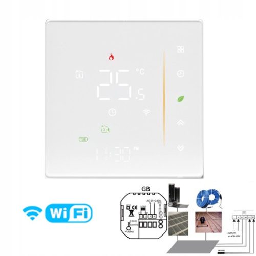 WiFi termostat Regulator sobne temperature 16A