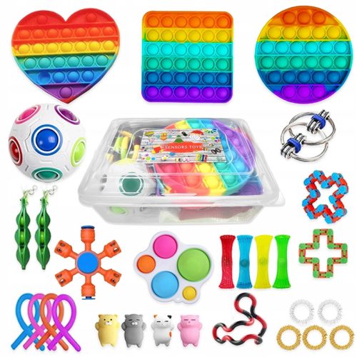 Set senzorskih igračaka Fidget od 29 komada