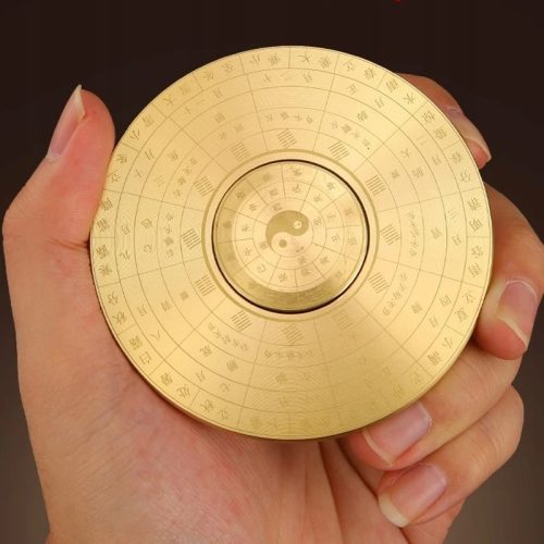 Metalni Tai Chi Fidget Spinner za smanjenje stresa i tjeskobe - Idealan za Odrasle i Djecu