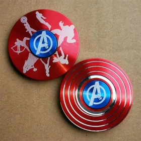   Kapetan Okrugli Aluminij Legura Spinner Dekompresijska Igračka