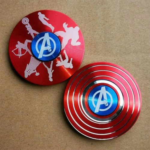 Kapetan Okrugli Aluminij Legura Spinner Dekompresijska Igračka