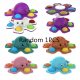 Smiješni Oktopus Vrteći Se Giro Ventil Fidget Gyro Tri Izraza Fidget Spin