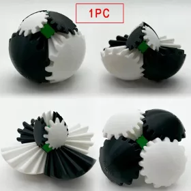 3D kocka s kuglicom zupčanika za vrpoljenje