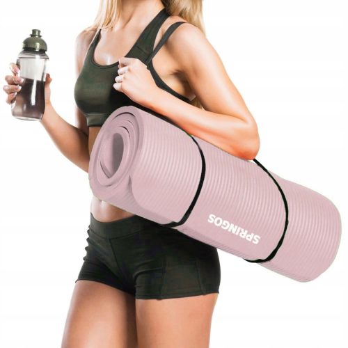  Springos prostirka za vježbanje 183 cm x 61 cm ružičasta