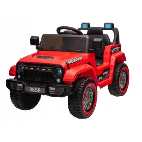    Jeep auto na baterije za djecu na daljinsko upravljanje Crveni
