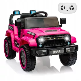  Jeep auto na baterije za djecu Pilot Pink