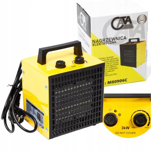 Električna Grijalica CATA 3kW + Termoventilator
