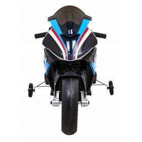  Motor na baterije BMW HP4 za djecu Plavi + Pomoćni kotači + Gratis
