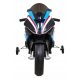 Motor na baterije BMW HP4 za djecu Plavi + Pomoćni kotači + Gratis