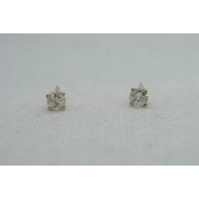 Zlatne naušnice s dijamantima 0,26 karata