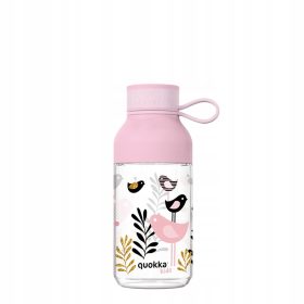    Quokka Ice Kids s remenom - Tritan boca za vodu 430 ml s remenom (Bi