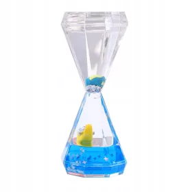   Plutajući mjerač vremena s tekućim pijeskom Liquid Motion Bubbler Plavi