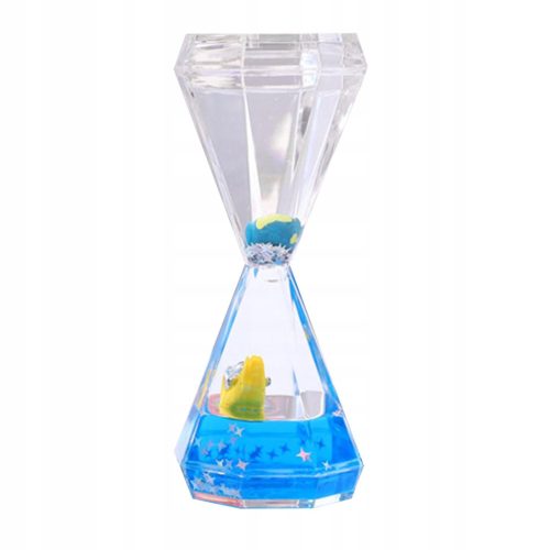 Plutajući mjerač vremena s tekućim pijeskom Liquid Motion Bubbler Plavi