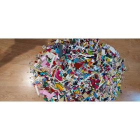    LEGO Friends / Elves MIX 320g + 2 figure + životinja + pribor + cvijeće