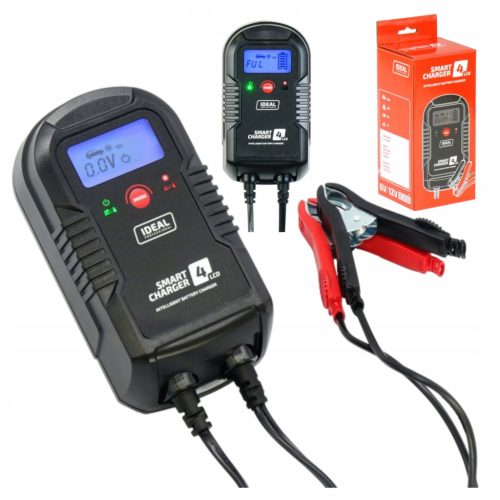  Automatski punjač SMART CHARGER 4 LCD 6V i 12V IDEAL 4A