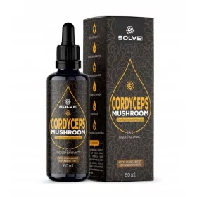   Tinktura Cordyceps sinensis od Solve Labs - 60ml, Pomoć protiv Stresa i Umora