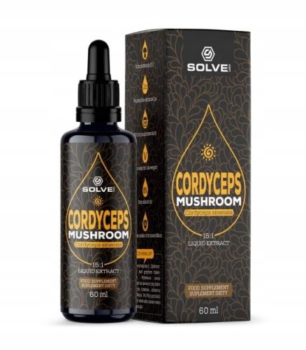 Tinktura Cordyceps sinensis od Solve Labs - 60ml, Pomoć protiv Stresa i Umora
