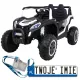  Buggy UTV 2000M trkaći auto na baterije bijeli + MP3 zvukovi svjetla + stup