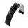 CRNI ALIGATOR POJAS ZA SAT 588.01.22 22mm