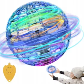   LETEĆA SVJETEĆA LOPTA UFO LED LOPTA IGRAČKA NA RUČNO UPRAVLJANJE + DALJINSKI UPRAVLJAČ